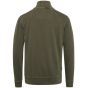 Pme legend half button/zip collor sweat tarmac