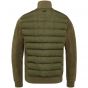 PME Legend zip jacket fleece mixed padded olive