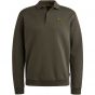 PME-Legend Half button collar 3t cross fleece Belu