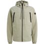 PME-Legend Zip jacket terry nylon mix Desert Sage