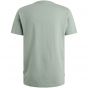 PME-Legend Short sleeve r-neck single jersey Silve