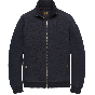 PME Legend zip jacket structure sweat dark sapphir