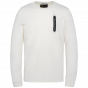 Pme long sleeve r-neck xv sturdy jersey blanc
