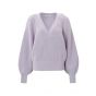 YAYA v-neck sweater ls orchid petal purple