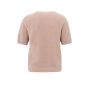 YAYA Short sleeved raglan sweater dusty pink melan