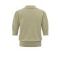 YAYA Knitted polo soft green