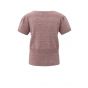 YAYA Gebreid vest met ribaccenten blush pink