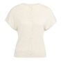 YAYA Gebreid vest met knopen beige melange