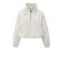 YAYA Sweater met ballonmouwen cloud grey melange