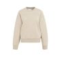 YAYA Sweater van stevige stof oxford tan brown
