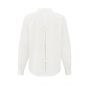 YAYA Poplin shirt with bows blanc de blanc white