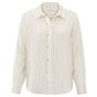 YAYA Striped blouse summer sand dessin