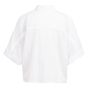 YAYA Vleermuismouw blouse met gevlo pure white