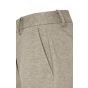 Yaya soft herringbone trousers beige melange