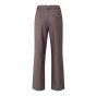 YAYA Glanzende geweven broek fudge purple dessin