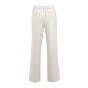 YAYA Geweven broek met wijde pijpen heather grey m