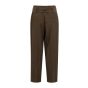 YAYA Broek met sjaalceintuur delicioso brown