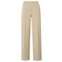 Yaya jersey wide leg trouser elastic waist beige