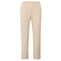 YAYA Jersey tailored trousers summer sand
