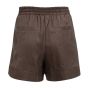 YAYA Short met hoge taille aubergine purple