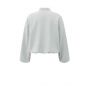 YAYA Bombervest met textuur medium grey melange