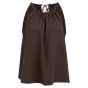 YAYA Haltertop met gevlochten halsl aubergine purp