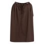 YAYA Haltertop met gevlochten halsl aubergine purp