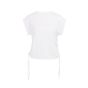 YAYA Top with cords pure white