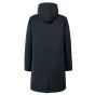 Yaya woven parka jacket cotton blend anthracite