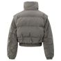 YAYA Oversized jas met afritsmouwen taupe grey