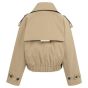 YAYA Kort trenchcoat bomberjack khaki green