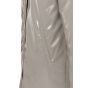 Yaya faux leather parka jacket with hood fungi