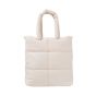 YAYA puffer bag onyx white