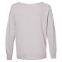 Yaya boatneck sweater l/s slub yarn lilac hint