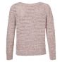 Yaya boatneck sweater l/s mesh purple