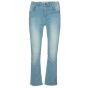 Yaya denim kick flare 7/8 length blue denim