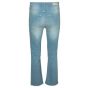 Yaya denim kick flare 7/8 length blue denim