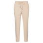 Yaya jersey jogging trousers cotton blend fog sand