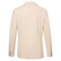 Yaya jersey fitted blazer cotton blend fog sand