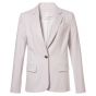 Yaya jersey fitted blazer cotton blend lilac hint