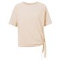 Yaya striped t-shirt knot detail orange dessin