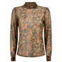 Aaiko tory flower top black