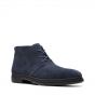 Clarks Un Tailer Mid Navy Suede