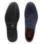 Clarks Un Tailer Mid Navy Suede