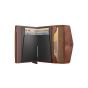 Secrid wallet envelope vintage cognac