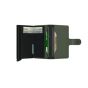 Secrid miniwallet matte green-black