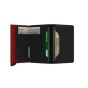 Secrid miniwallet matte black & red