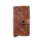 Secrid miniwallet vintage cognac-brown