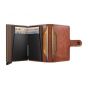 Secrid miniwallet vintage cognac-brown