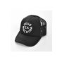 Deus circle logo trucker trucker black